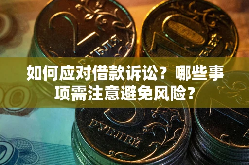 济南如何应对借款诉讼？哪些事项需注意避免风险？